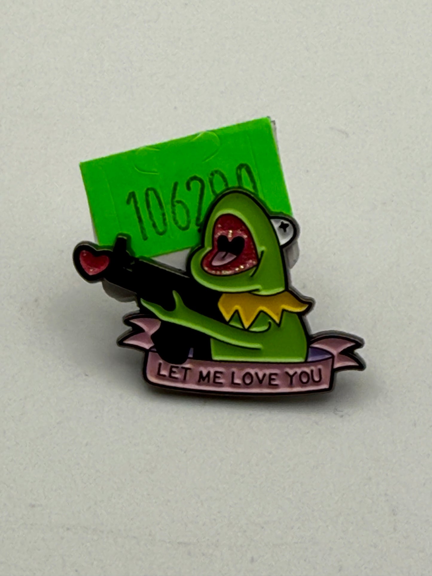 Enamel Pin - Dark Humor & Comedy - Kermit Let Me Love You #106290