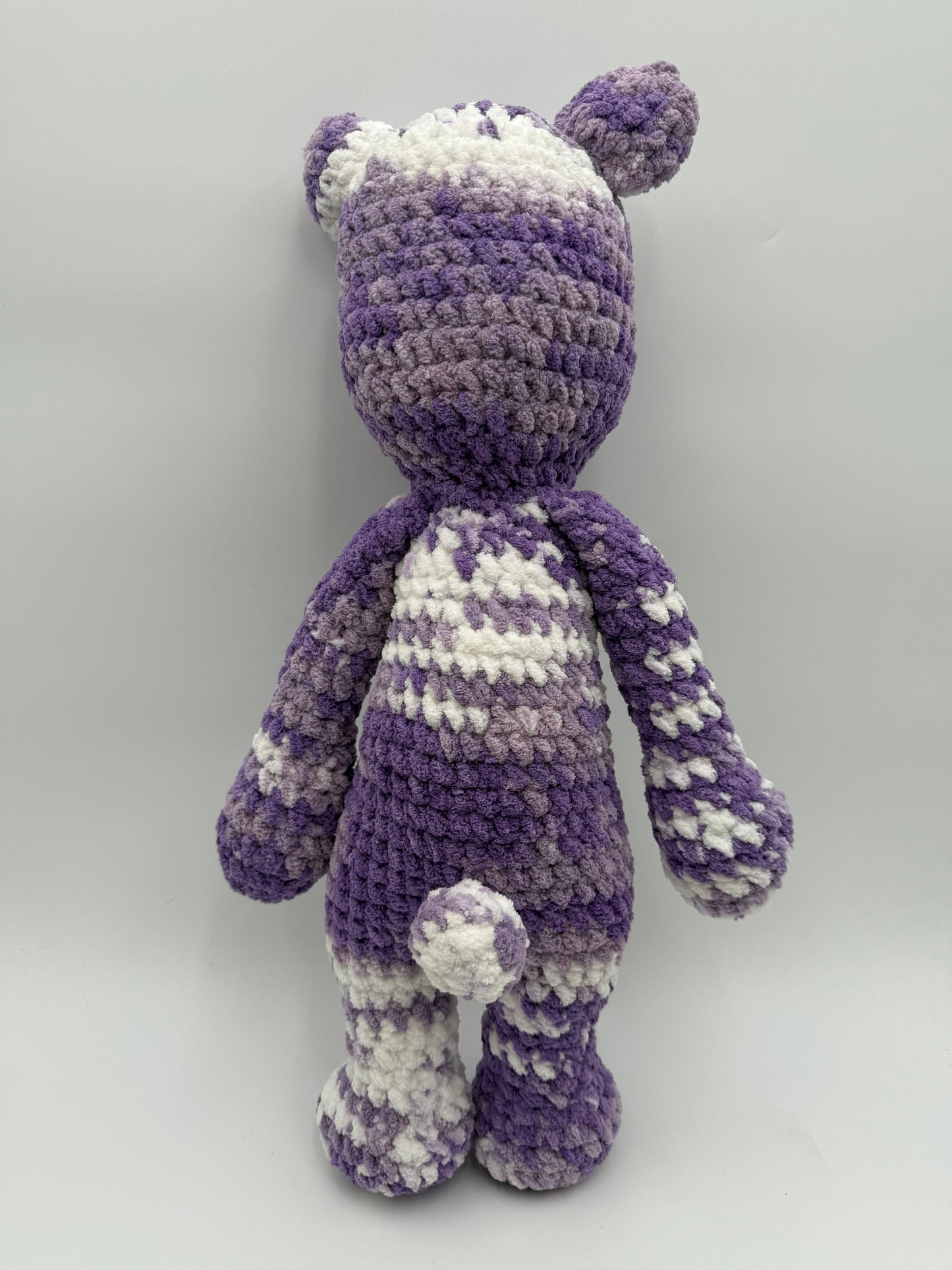 Tye Dye Teddy Bear - Purple