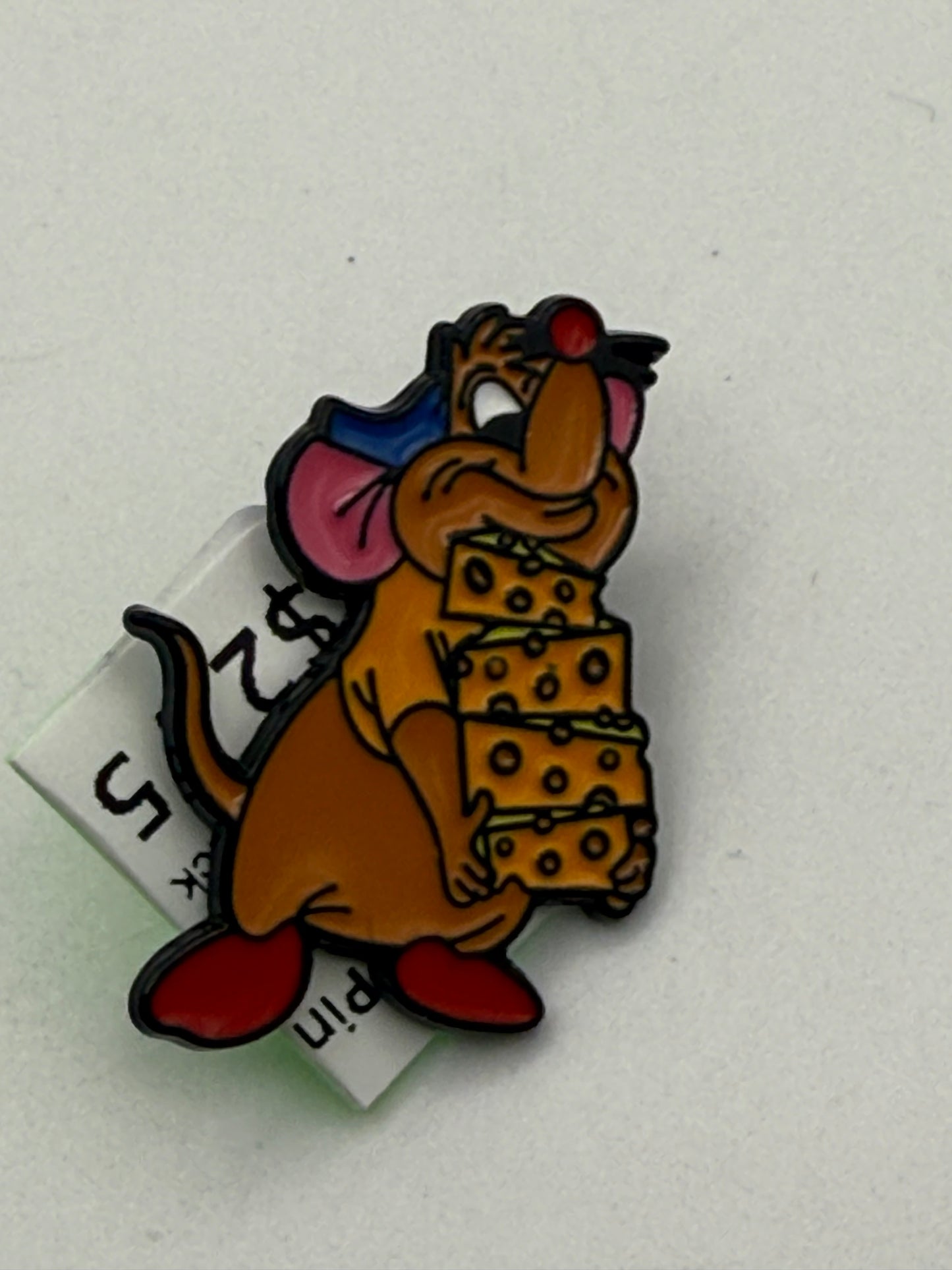 Enamel Pins - Disney - Cinderella - Gus Cheese Stack #106758