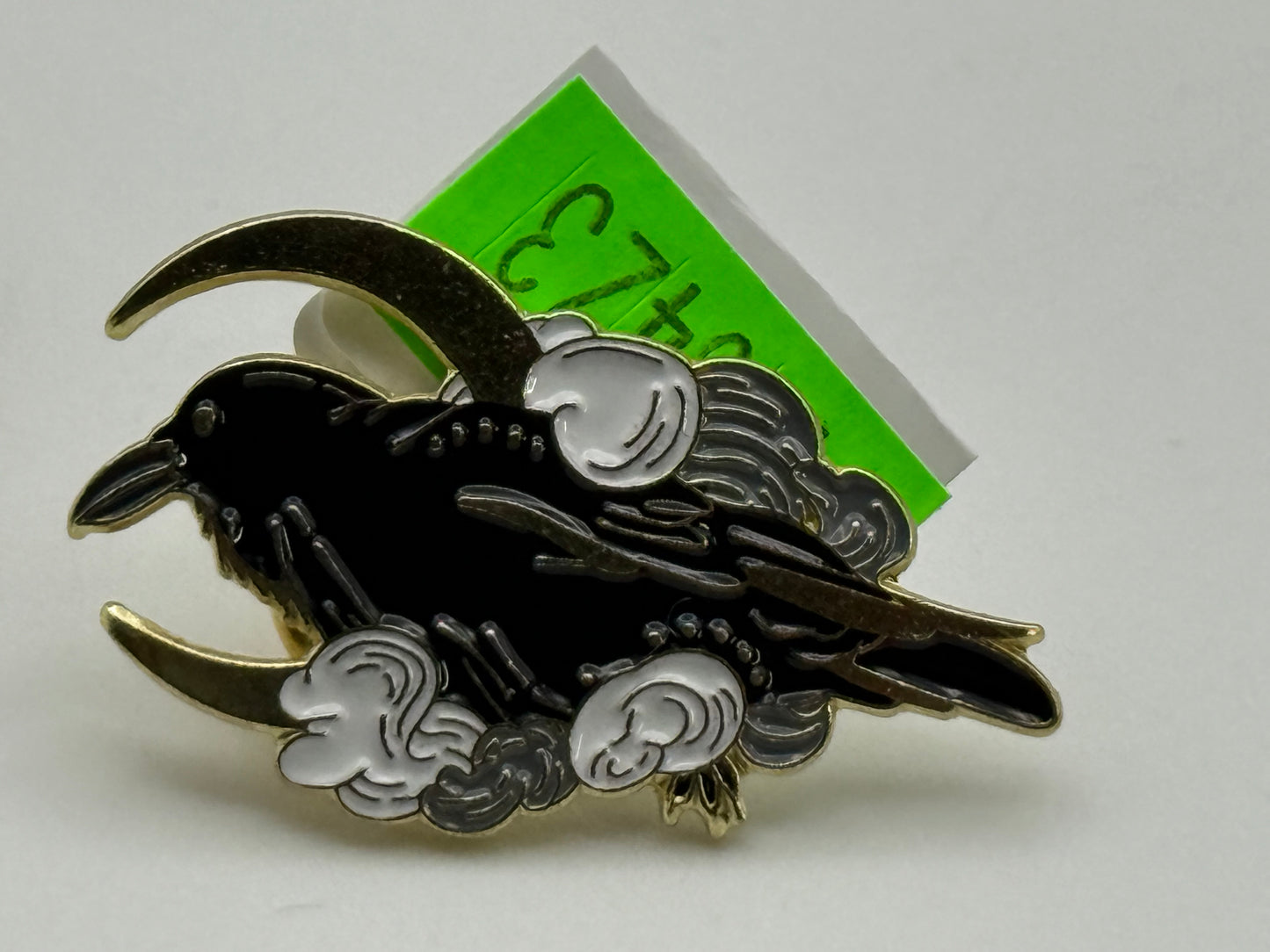Enamel Pin - Horror - Crows - Moon Clouds #106423