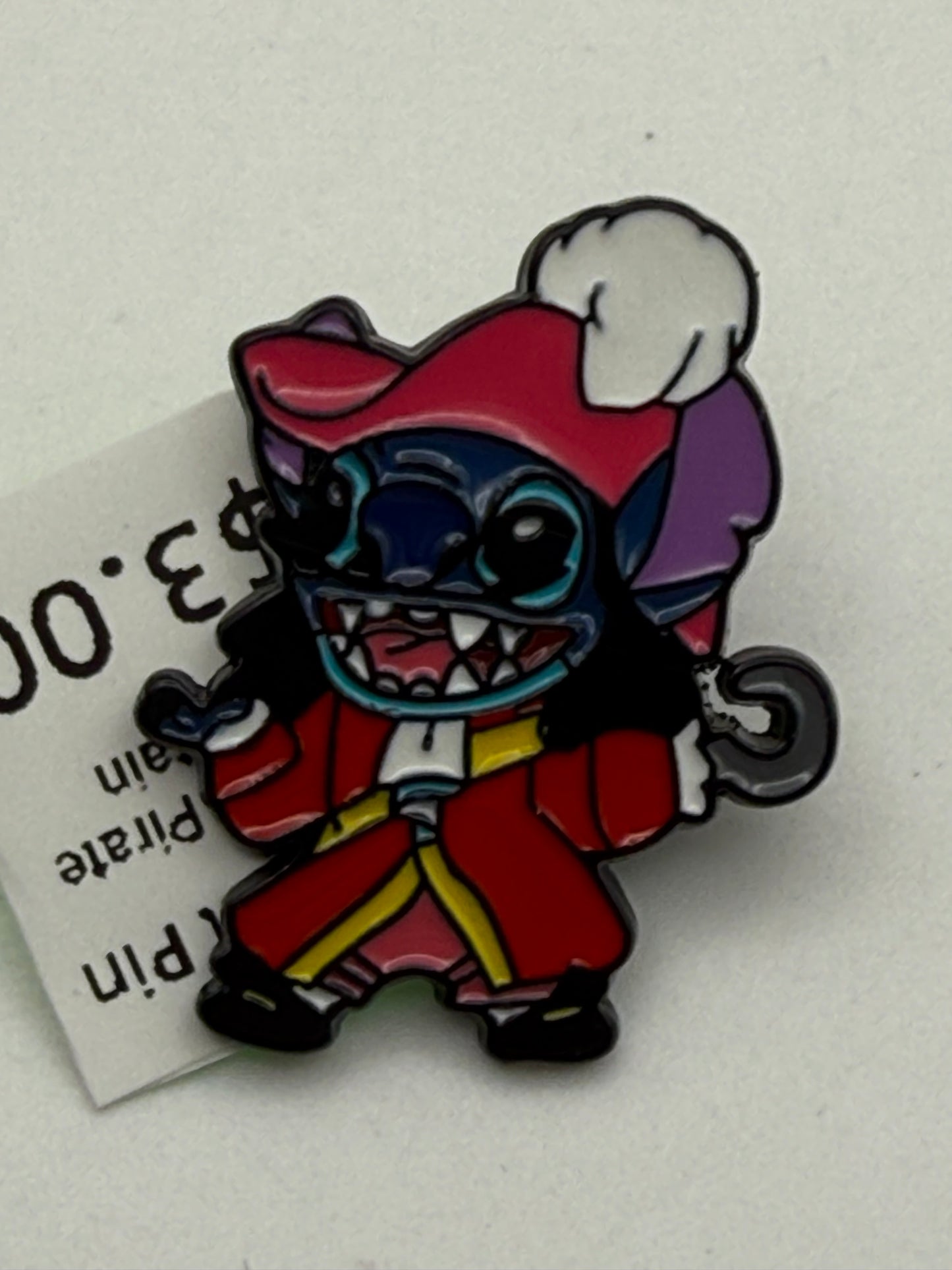 Enamel Pins - Disney - Stitch - Pirate Captain #106761