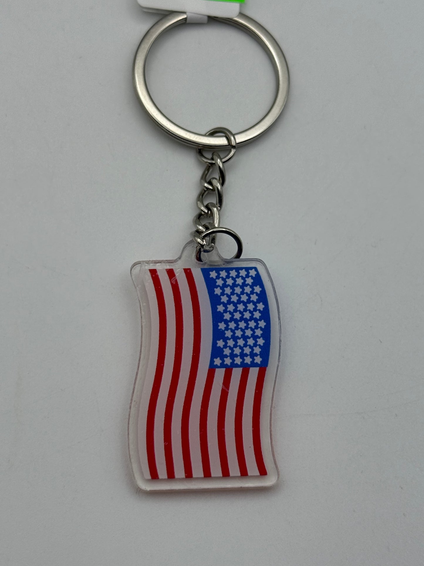 Keychains - Acrylic - American Flag - Waving #105994