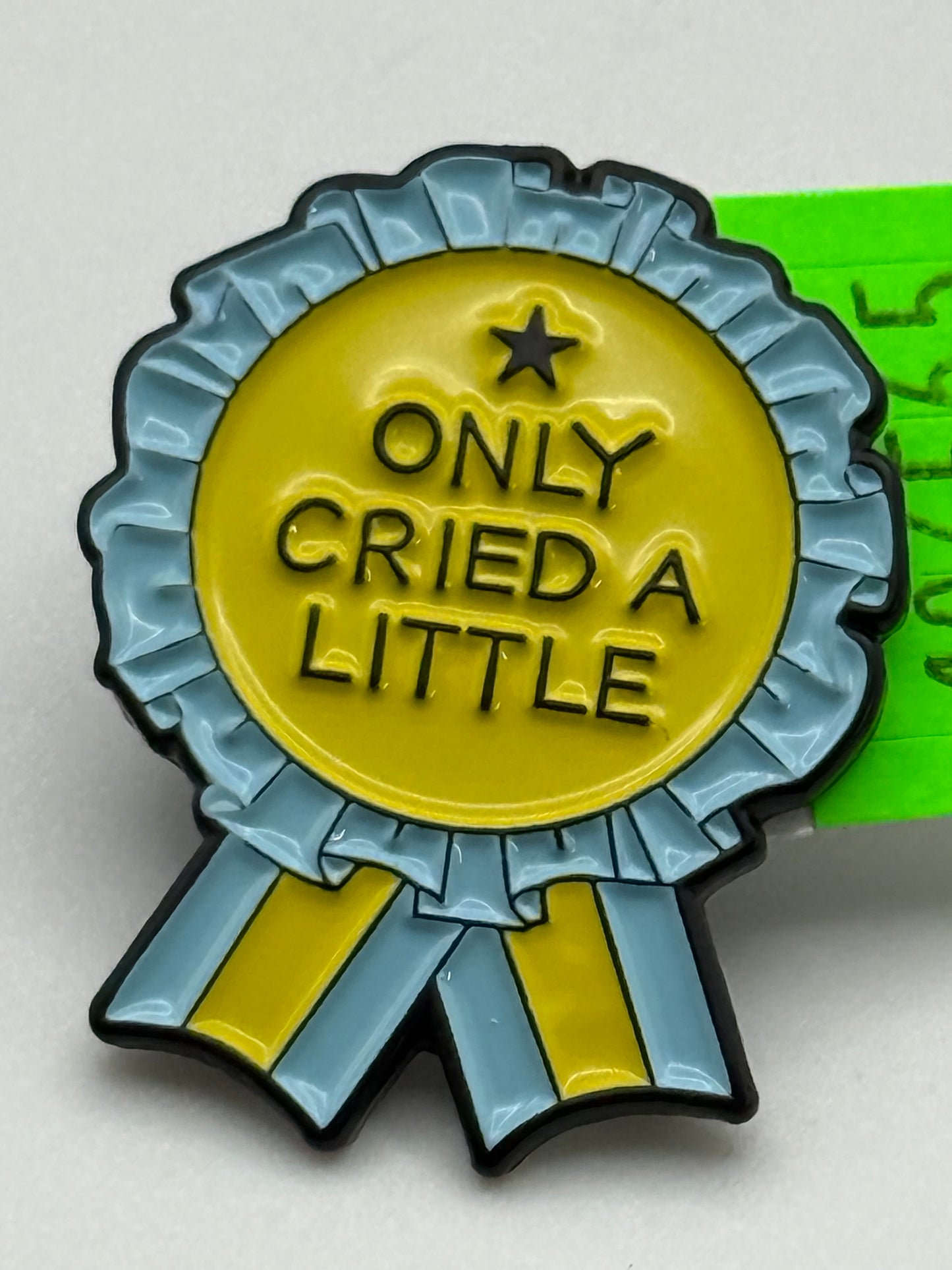 Enamel Pin - Awards - Only Cried A Little #106565