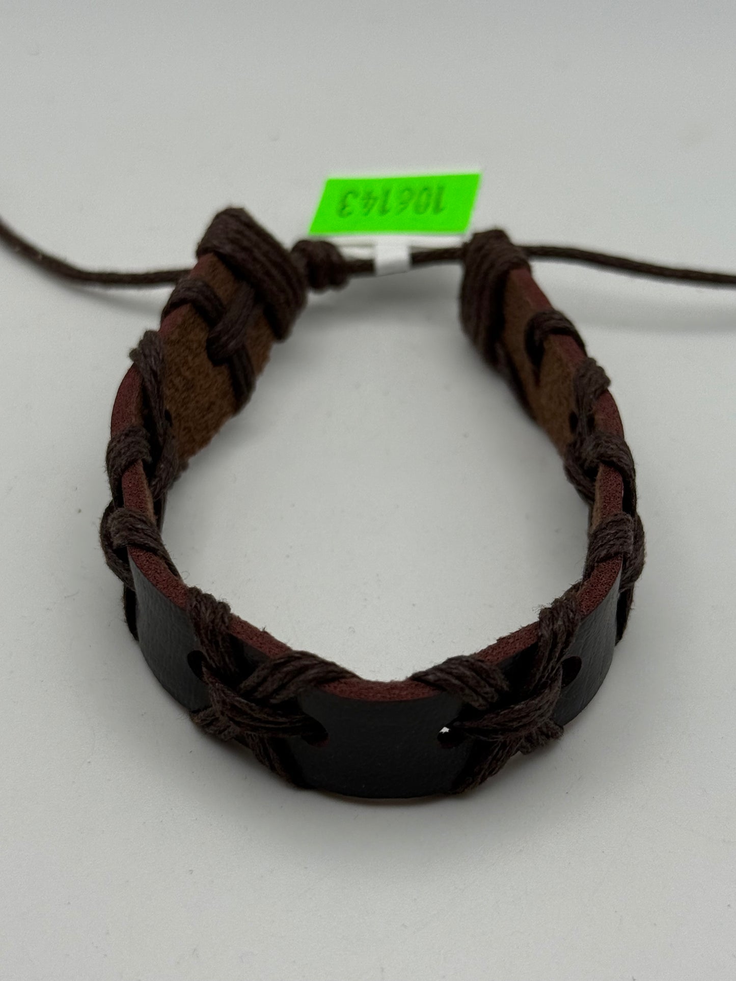 Bracelets - PU Leather - Brown - Assorted Designs #106143