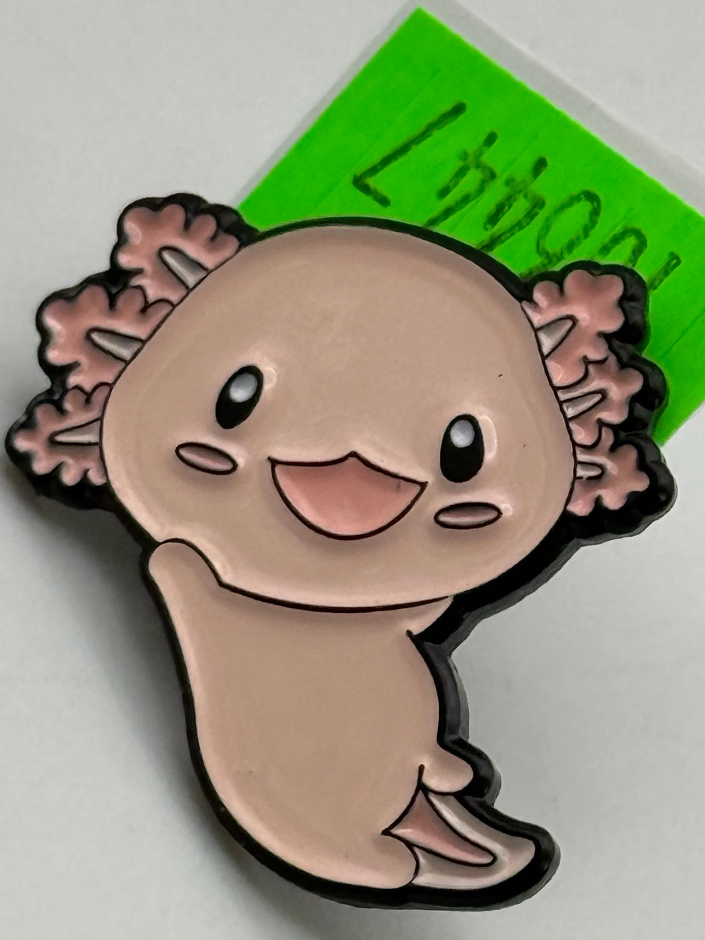 Enamel Pin - Animals - Axolotl - Pink Laying #106447