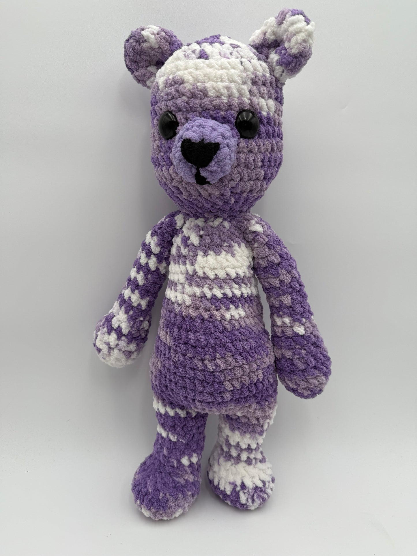 Tye Dye Teddy Bear - Purple