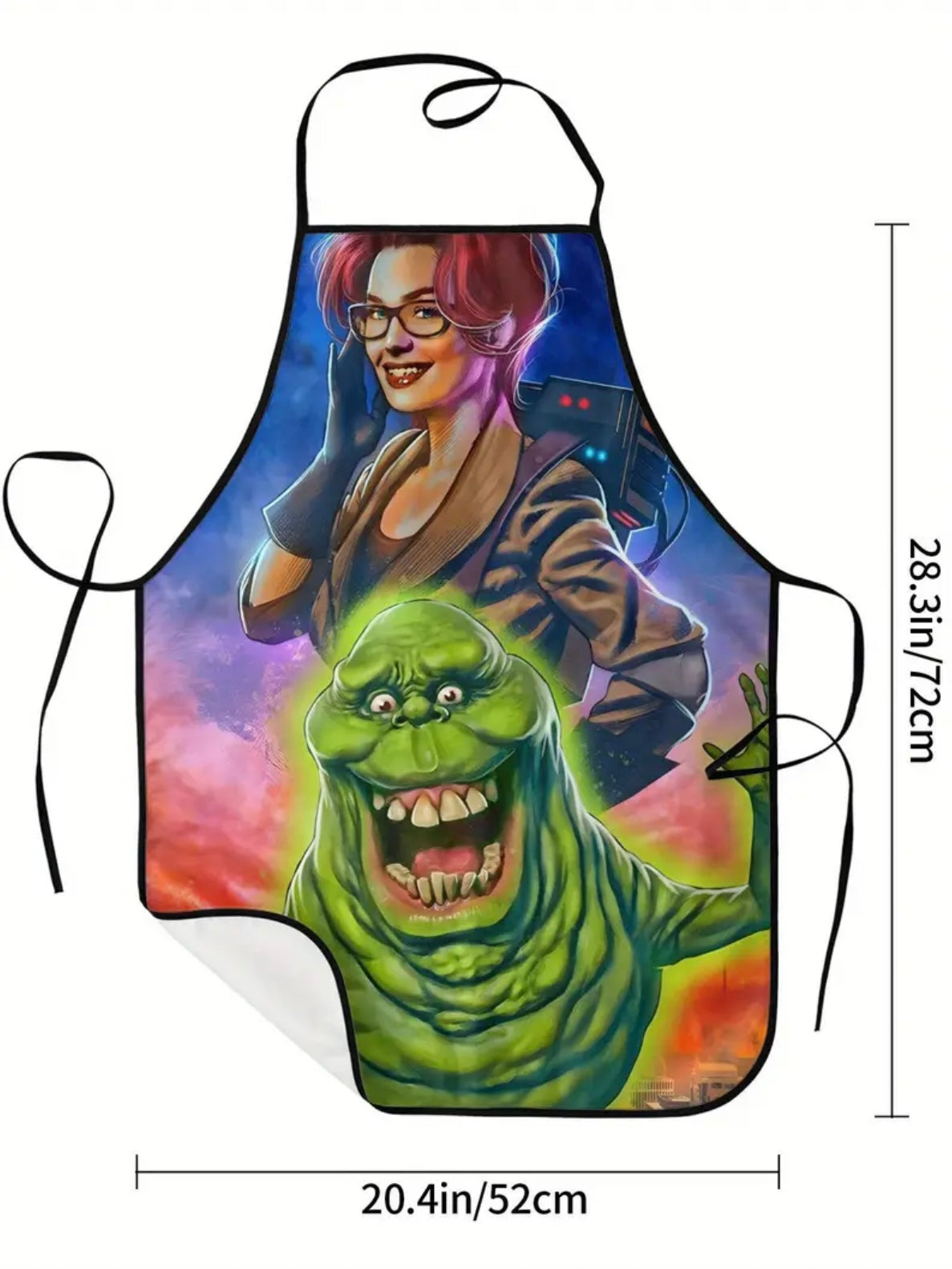 Apron - Ghostbusters - Slimer & Janine #107070