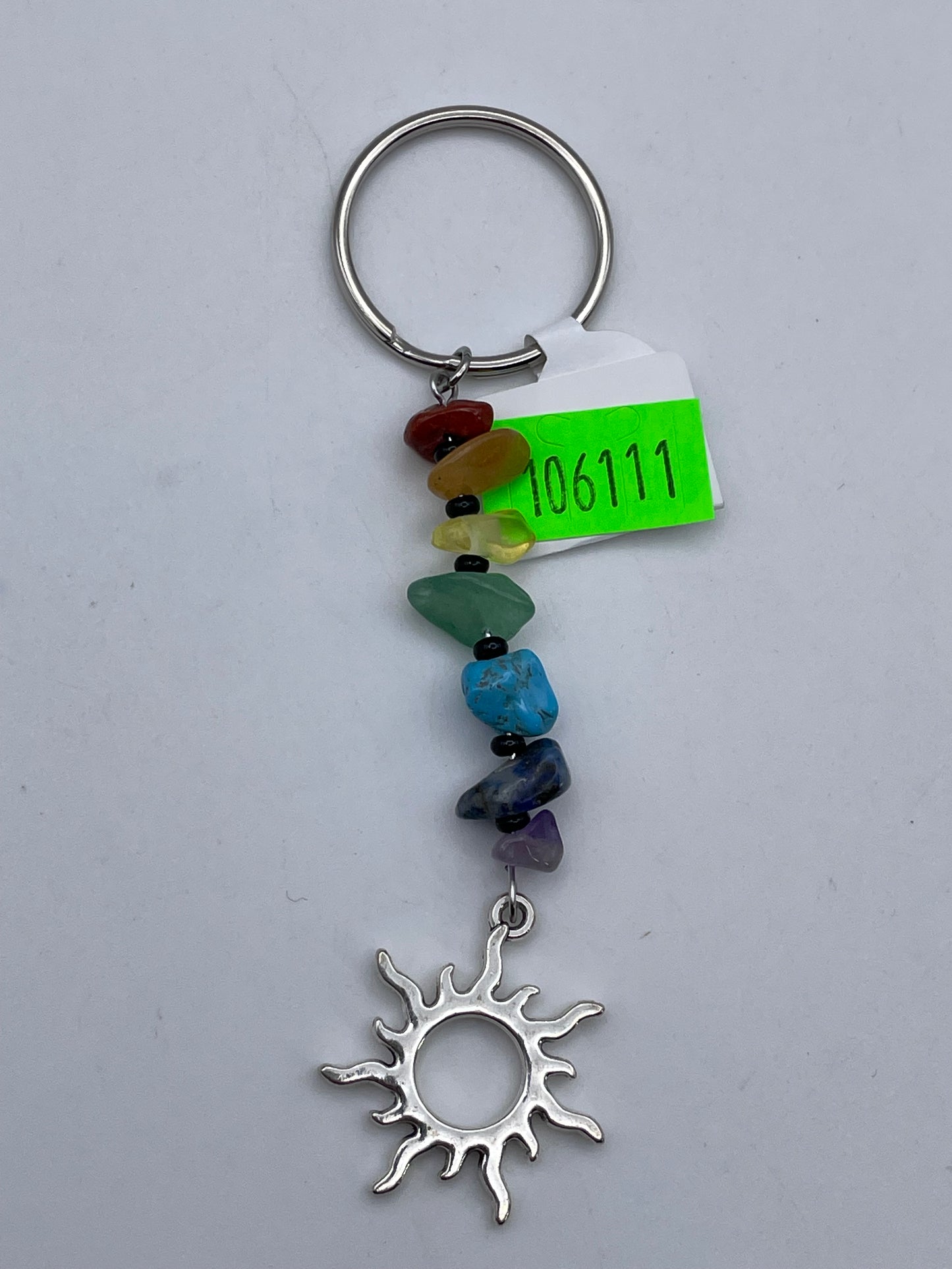 Keychains - Crystal - Chakra Stones - Sun #106111