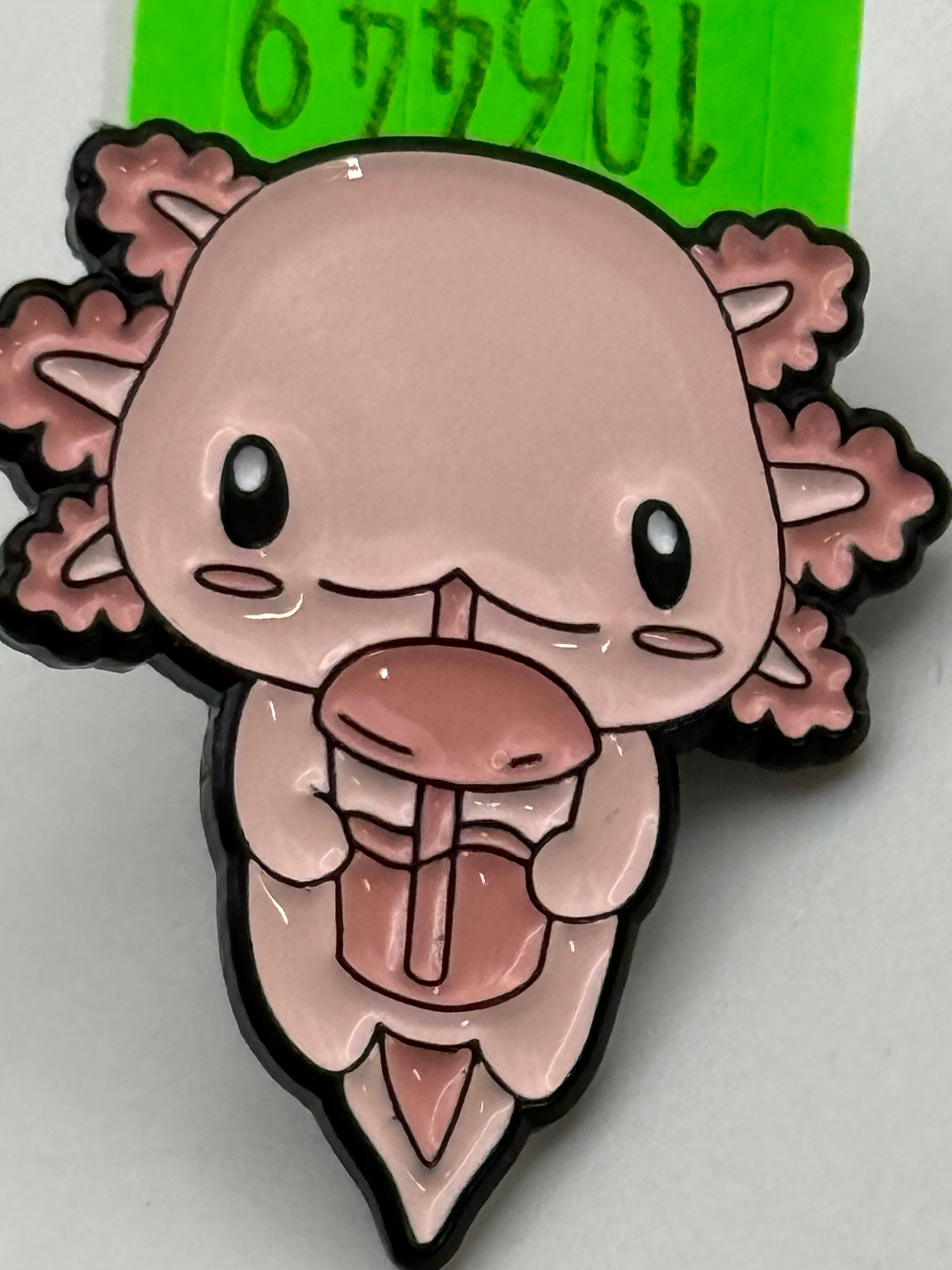 Enamel Pin - Animals - Axolotl - Pink Drink #106449