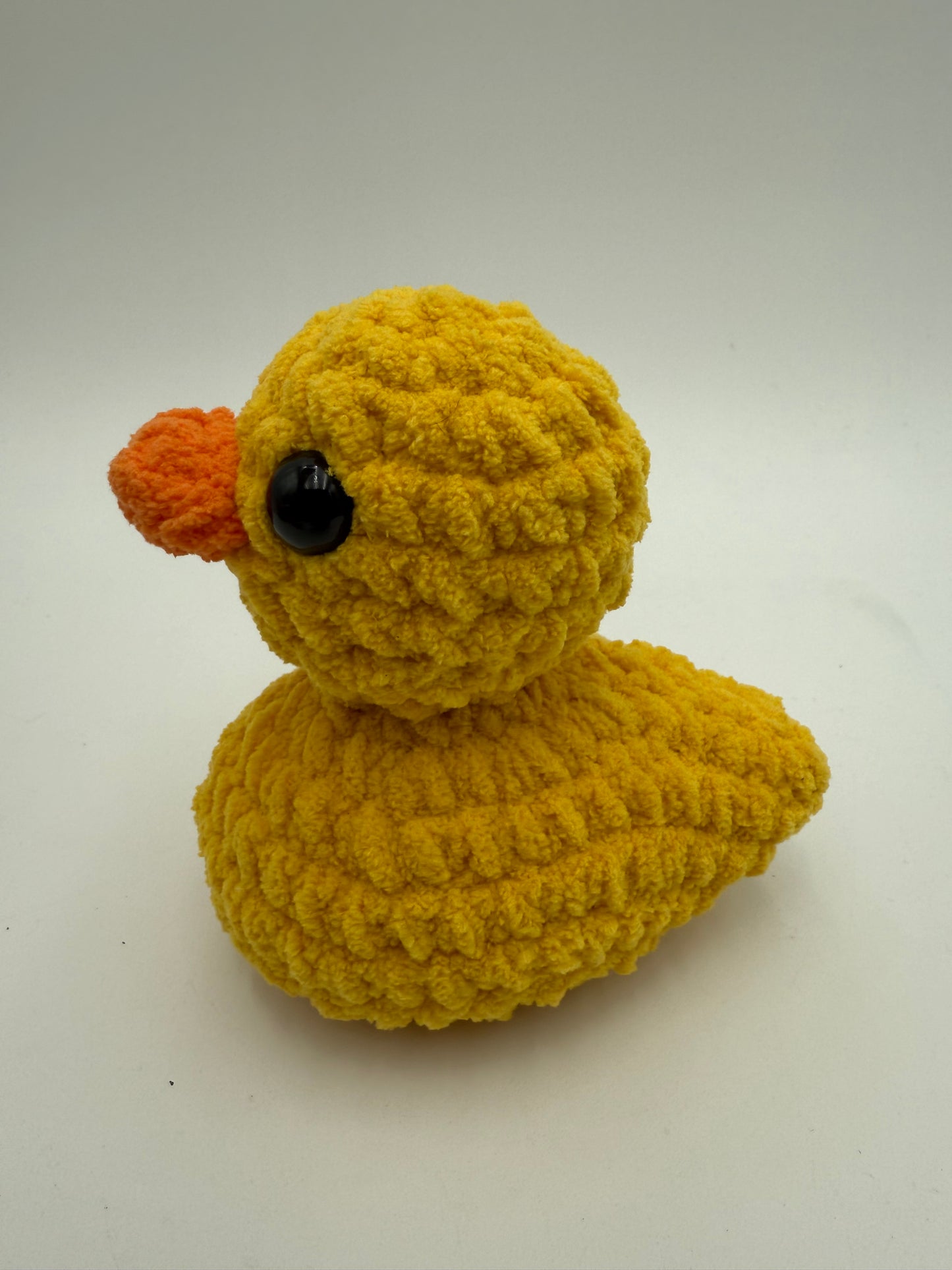 Cute Crocheted Rubber Duckie - Medium