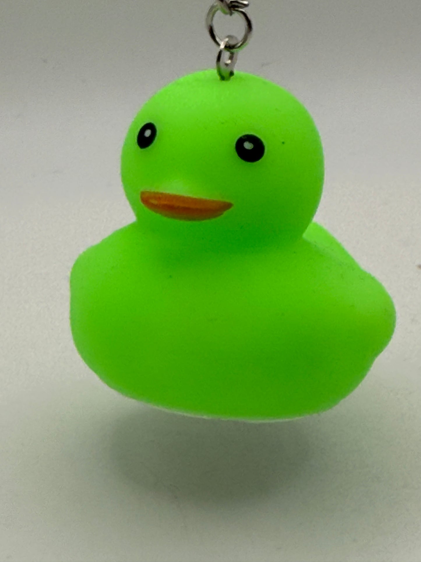 Keychains - LED Rubber Duck - Green #105723
