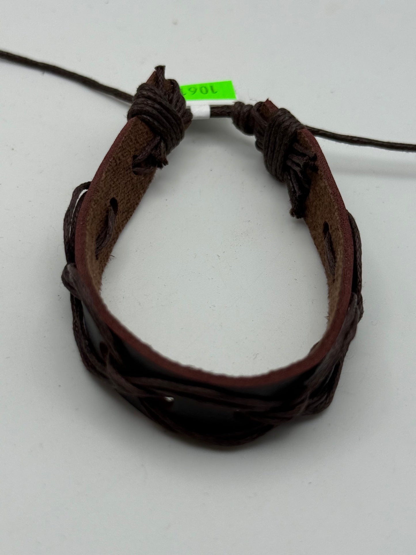 Bracelets - PU Leather - Brown - Assorted Designs #106143