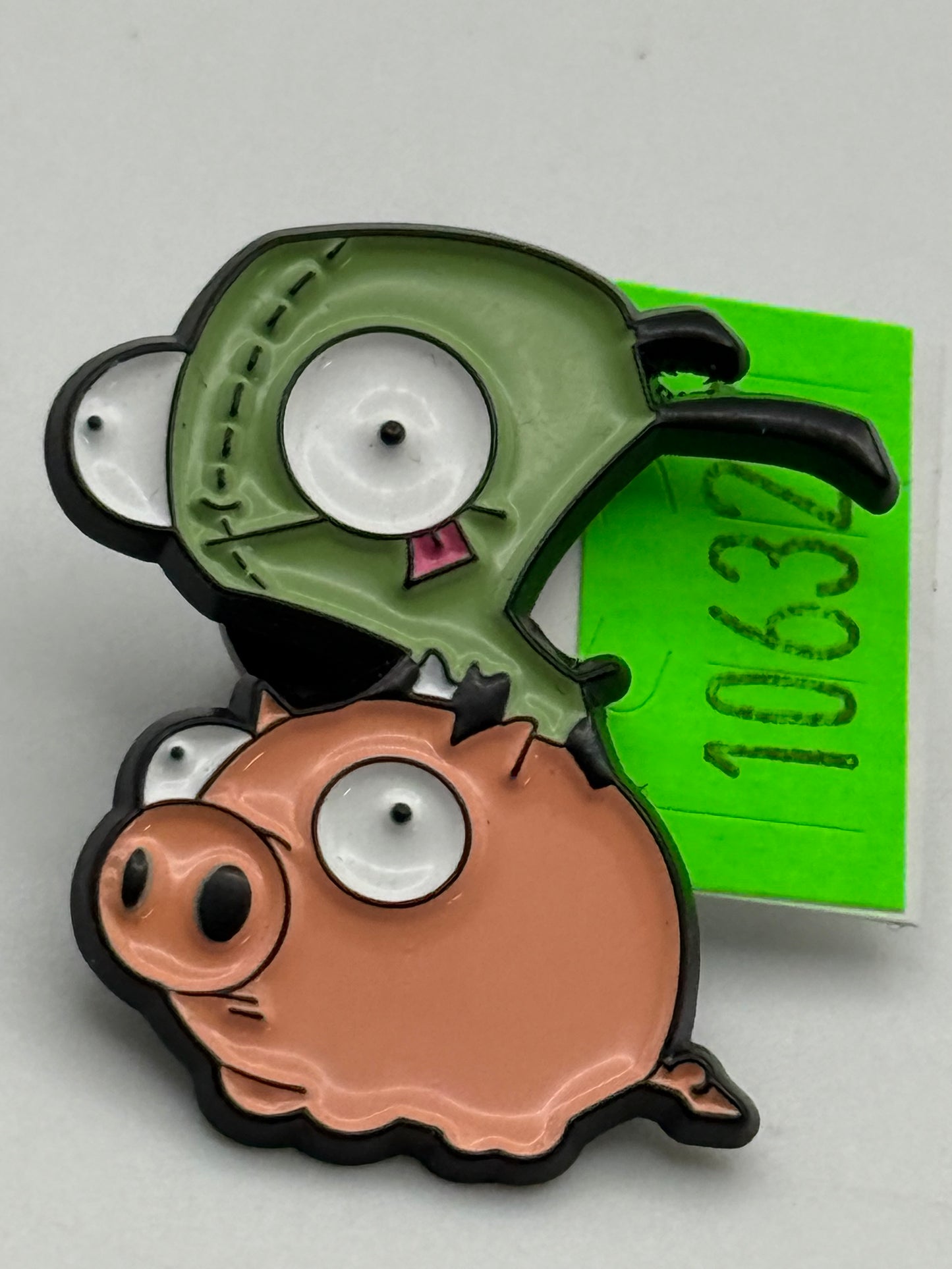 Enamel Pin - Cartoons - Invader Zim - Gir & Pig #106327