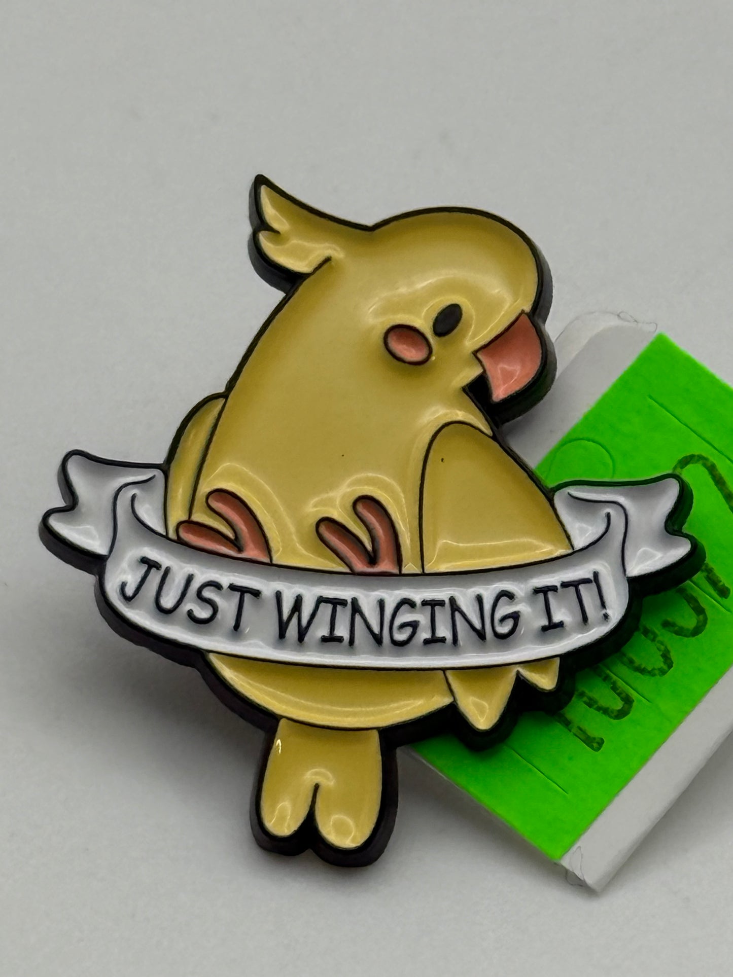 Enamel Pin - Animals - Parrot - Just Winging It #106372