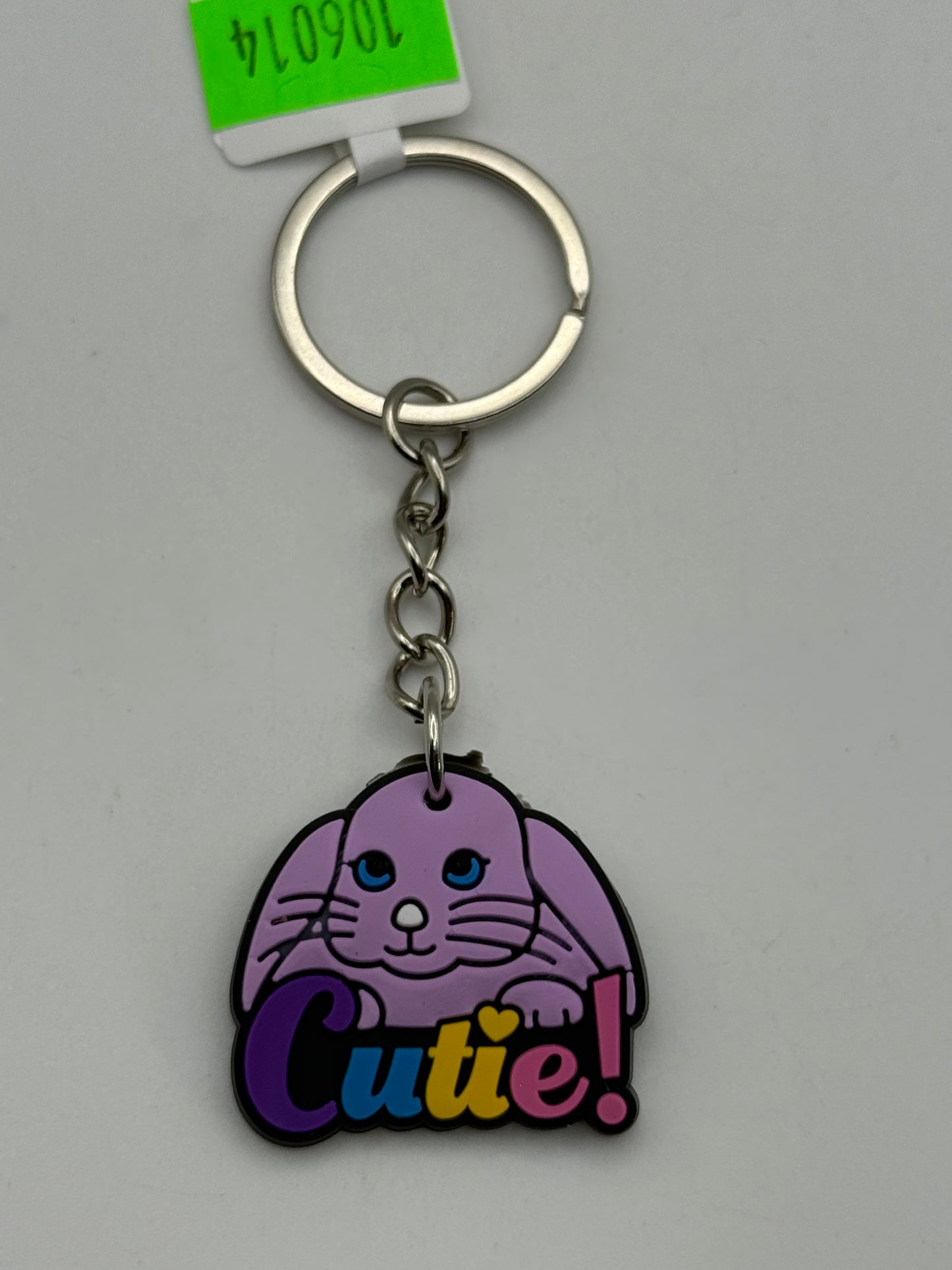 Keychains - PVC - Lisa Frank - Cute Bunny #106014