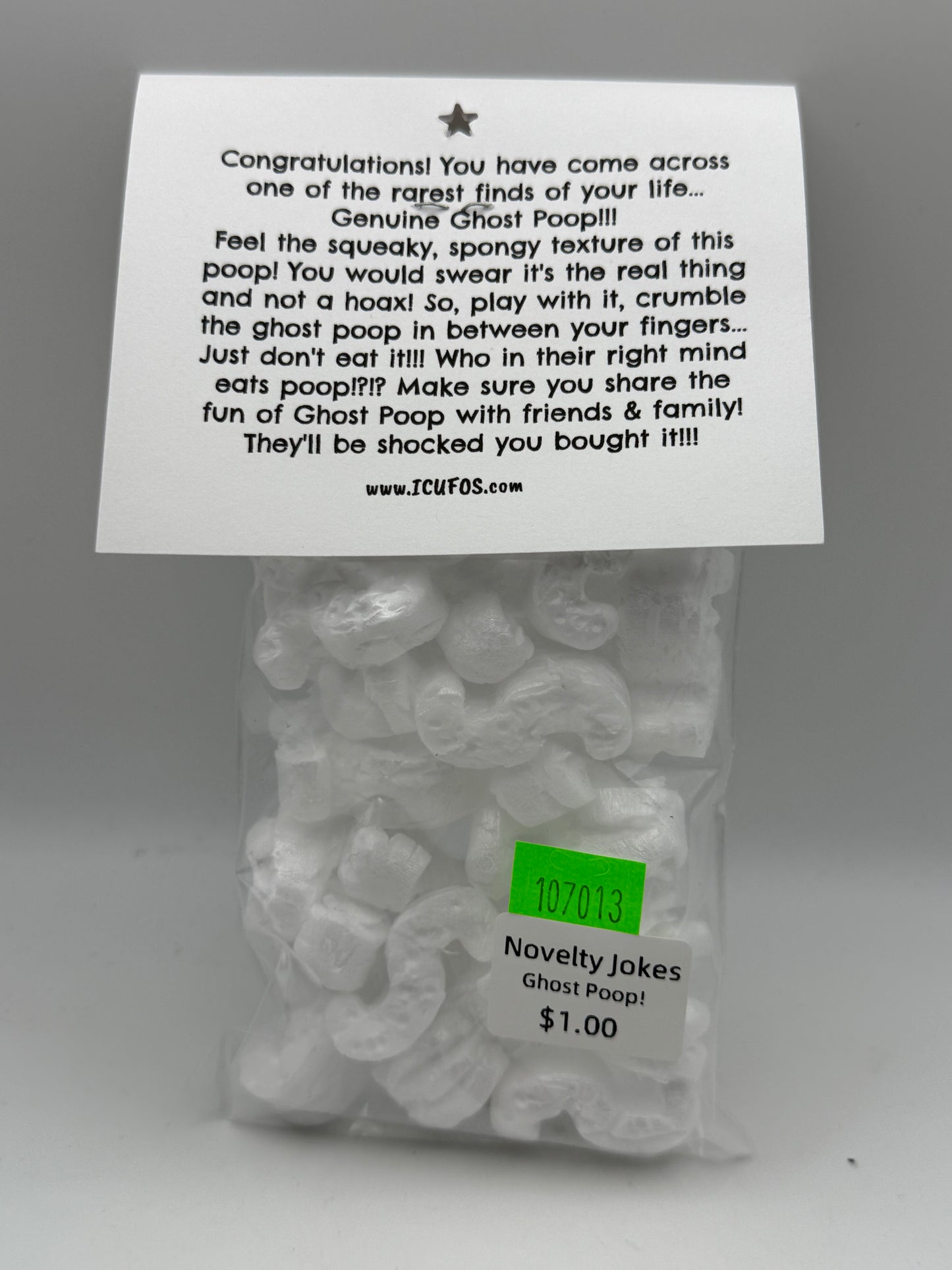 Ghostbusters - Ghost Poop Gag Gift #107013