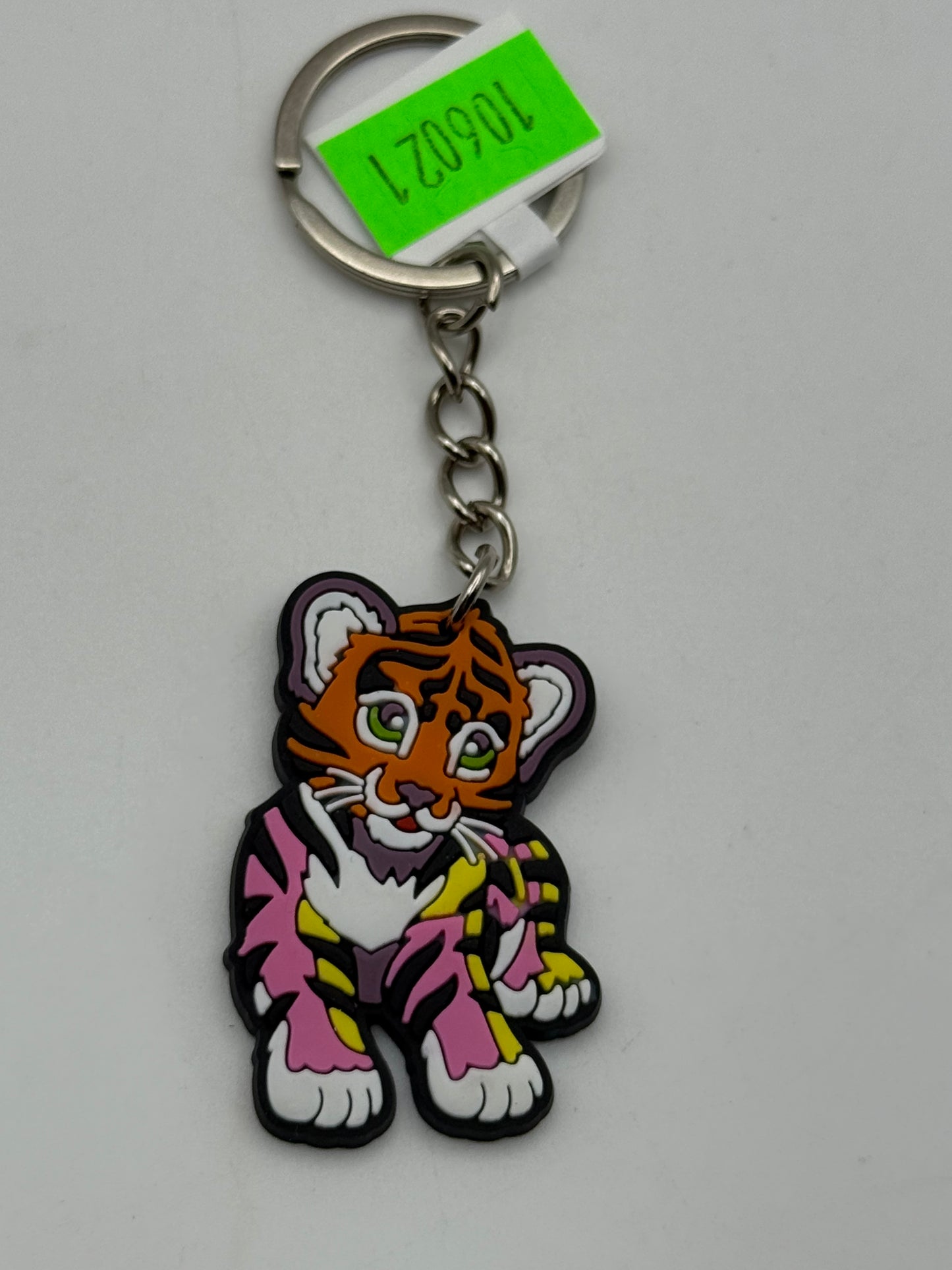 Keychains - PVC - Lisa Frank - Tiger Cub #106021