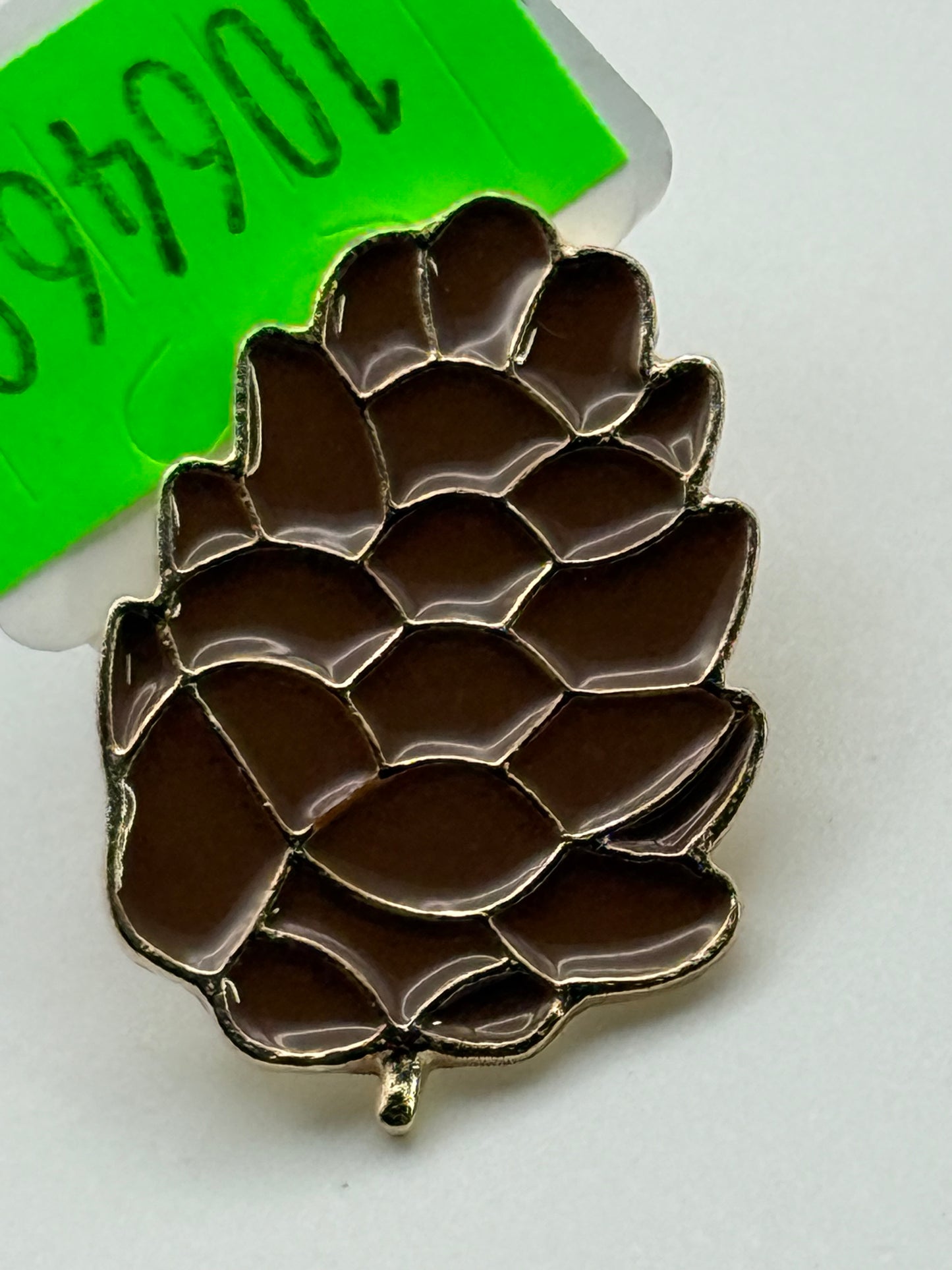 Enamel Pin - Holiday - Fall Garden - Pinecone #106469