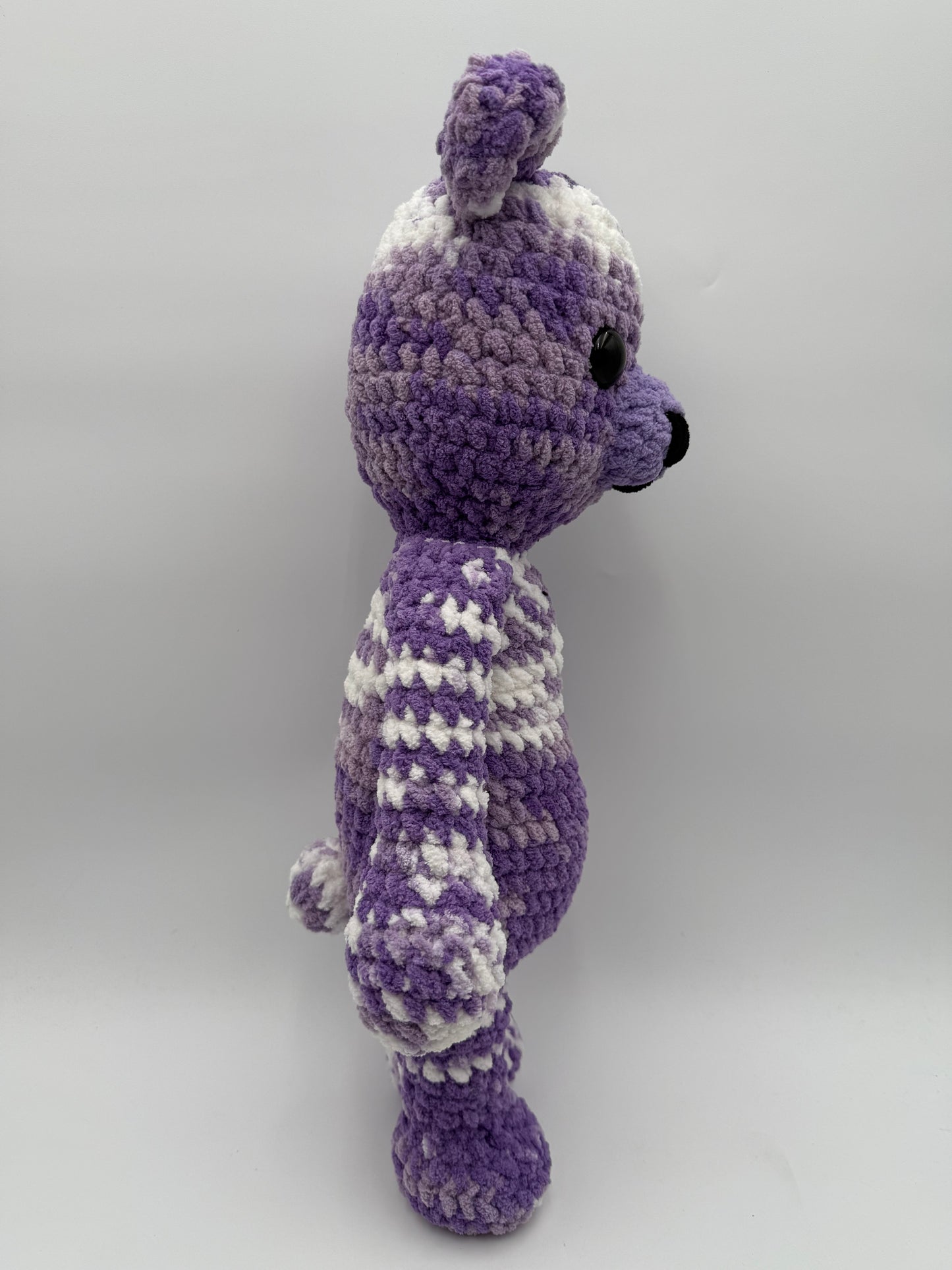 Tye Dye Teddy Bear - Purple