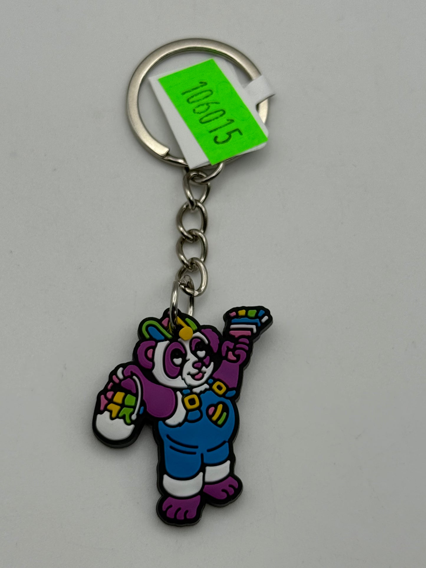 Keychains - PVC - Lisa Frank - Painting Panda #106015