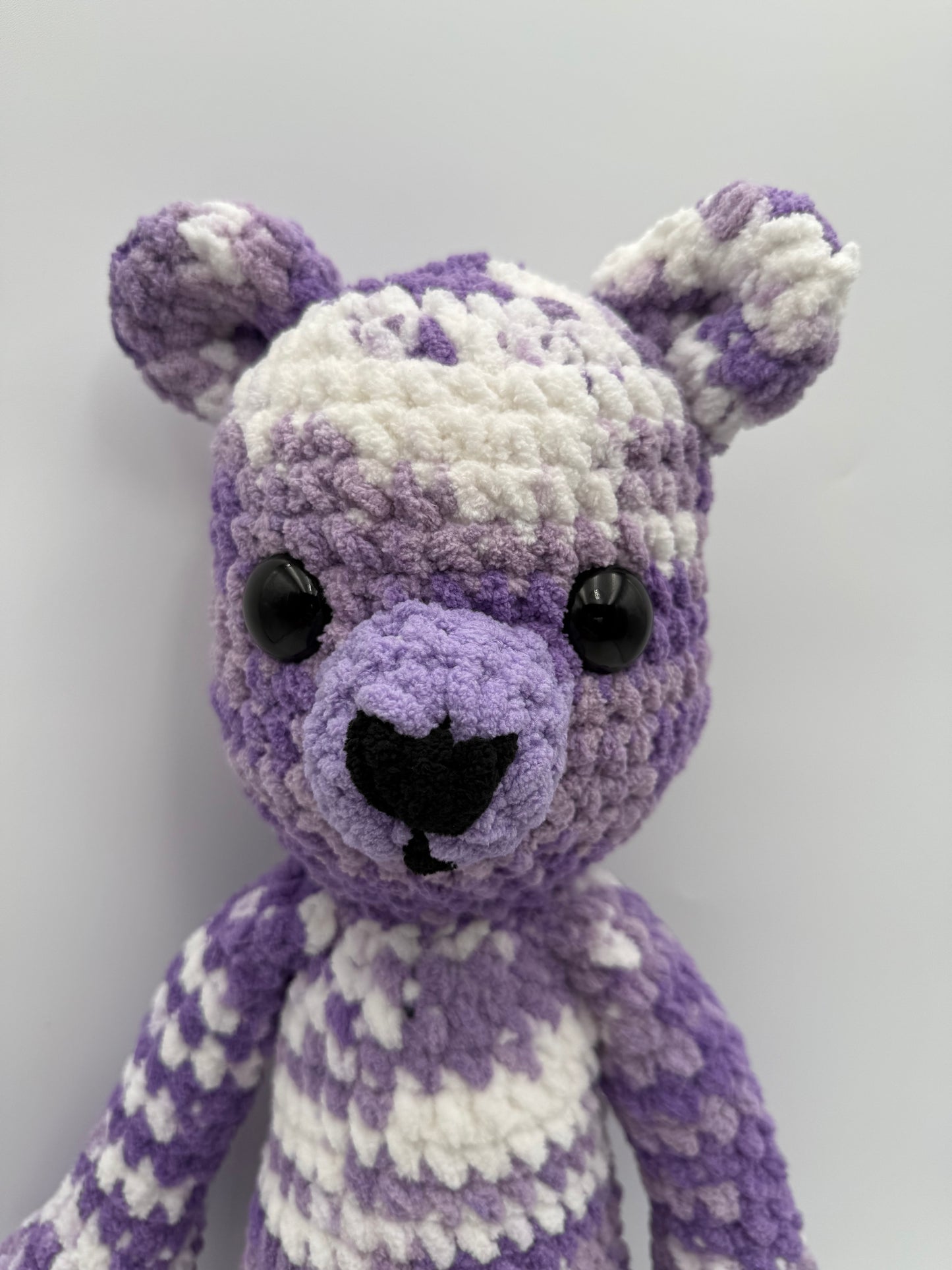 Tye Dye Teddy Bear - Purple