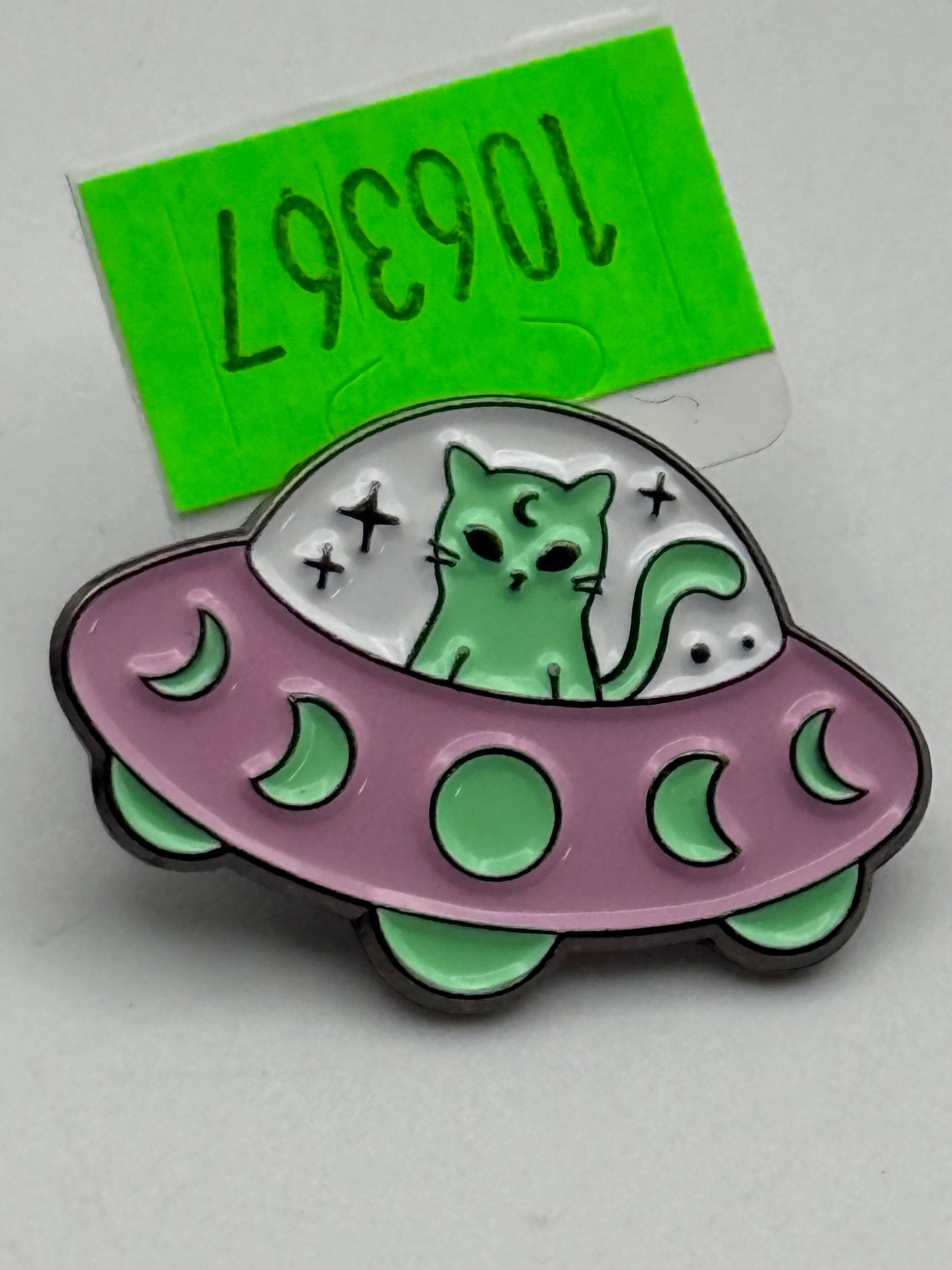 Enamel Pin - Animals - Cat Aliens - UFO #106367