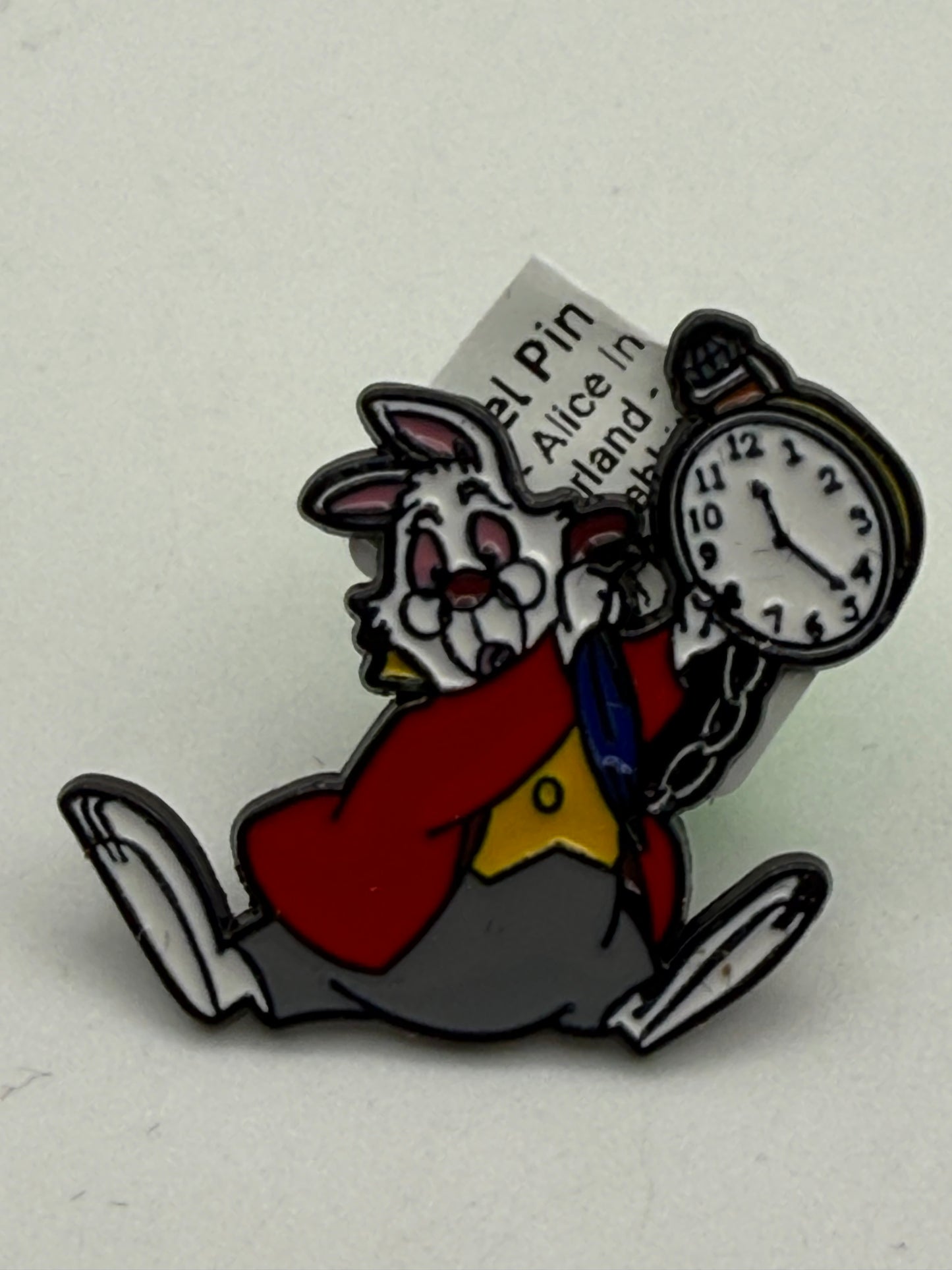 Enamel Pins - Disney - Alice in Wonderland - White Rabbit White Watch #106774