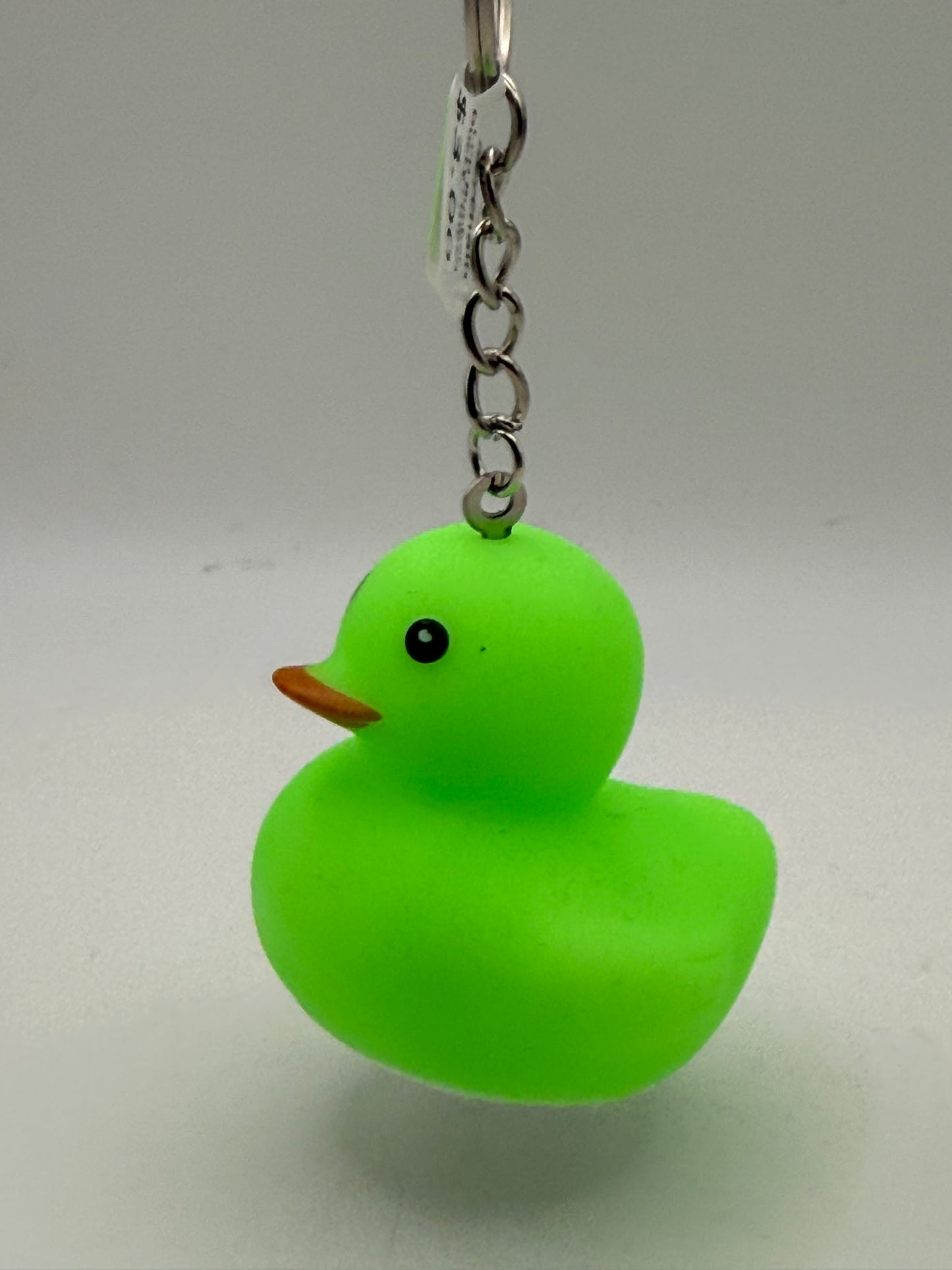 Keychains - LED Rubber Duck - Green #105723