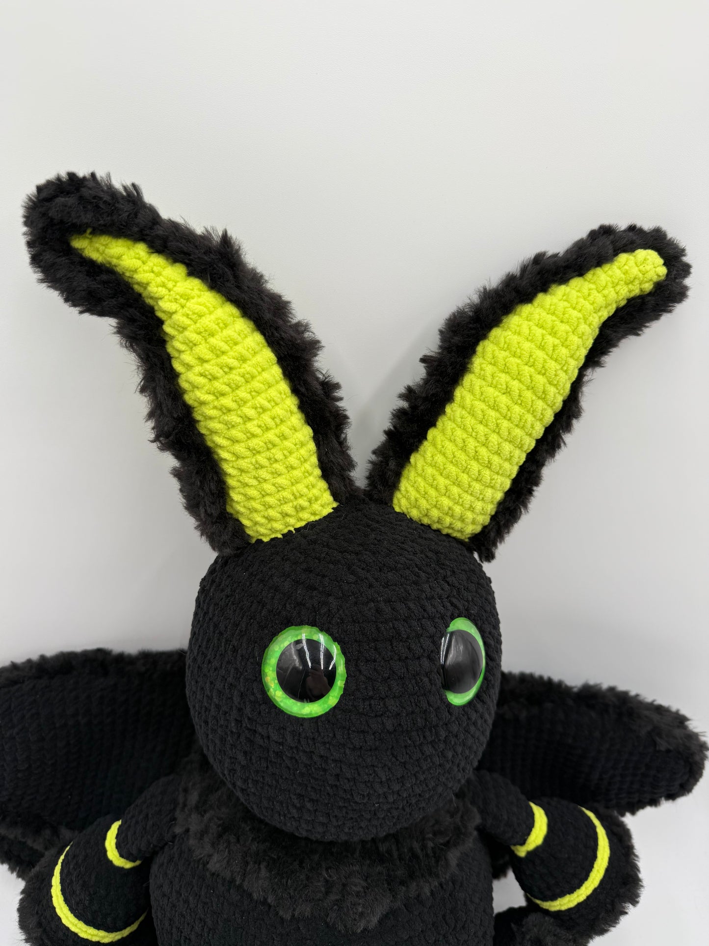 Crochet - Trippy Friends - Neon Goth Moth