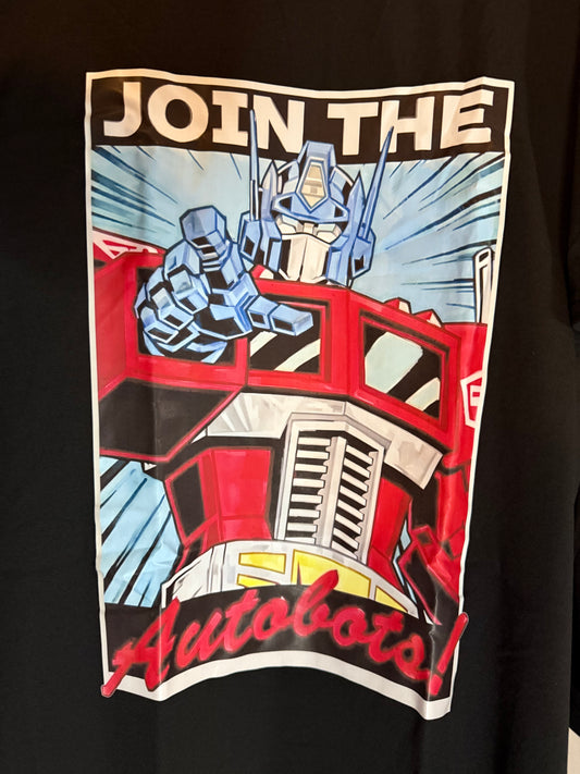 T-Shirts - Join the Autobots - XL #105664