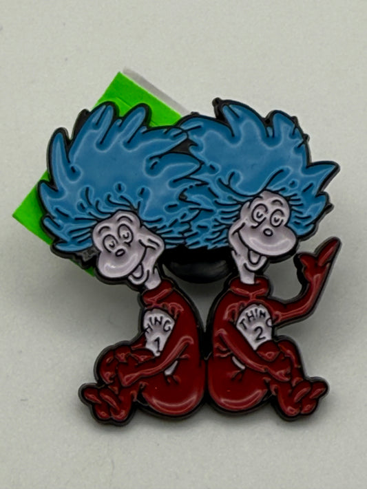 Enamel Pins - Cartoons - Dr Suess - Thing 1 & 2 #106188