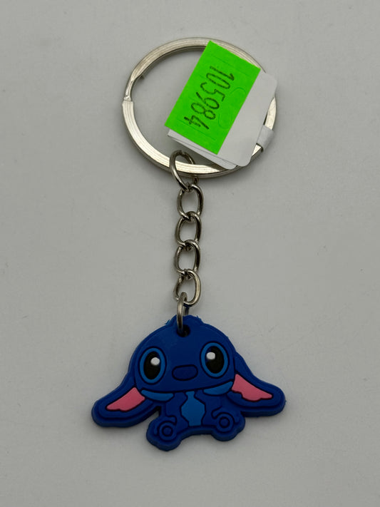 Keychains - PVC - LILO & Stitch - Stitch Cute Sitting #105984