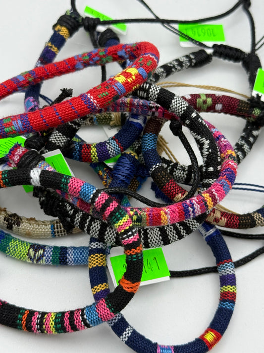 Bracelets - Fabric - Assorted Colors/Designs #106141