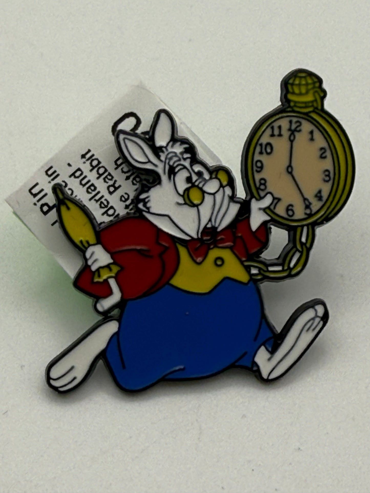 Enamel Pins - Disney - Alice in Wonderland - White Rabbit Yellow Watch #106773