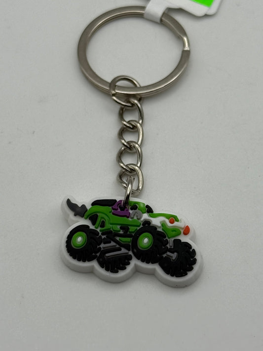 Keychains - PVC - Monster Trucks - Green Lizard #105872