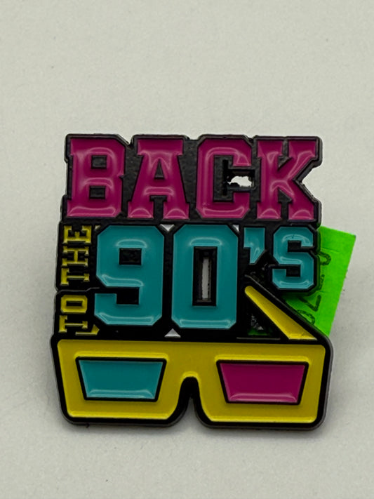 Enamel Pins - Retro 90s - Back to the 90s 3D Glasses #106220