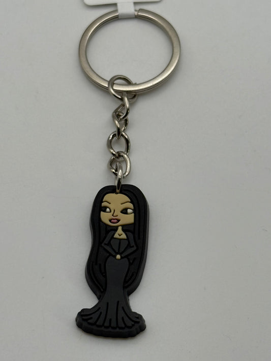 Keychains - PVC - Wednesday Adam’s Family - Morticia #105909