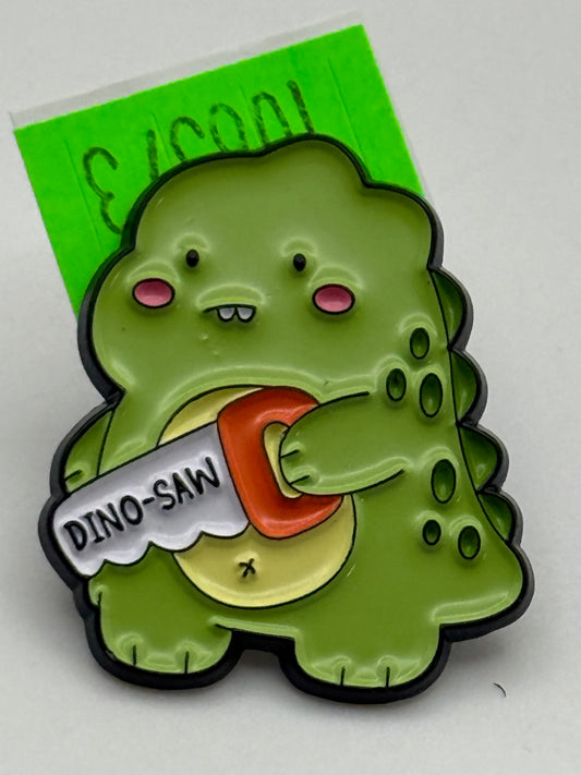 Enamel Pin - Animals - Dinosaur - Dino Saw #106373