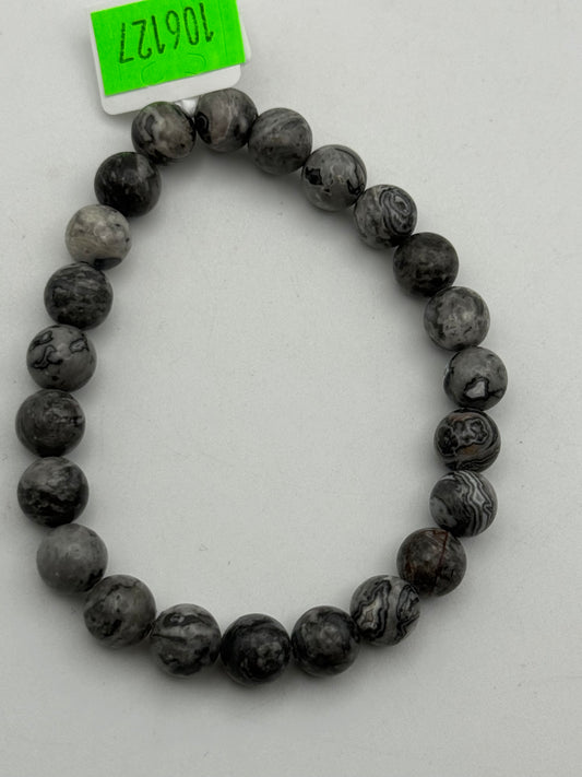 Bracelets - Stone - Sphere Ball - Picasso Jasper #106127