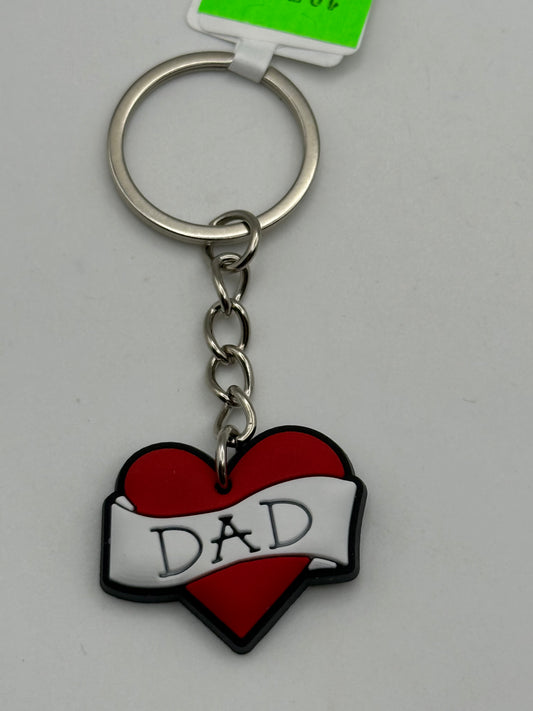 Keychains - PVC - Dads - Dad Heart #105888