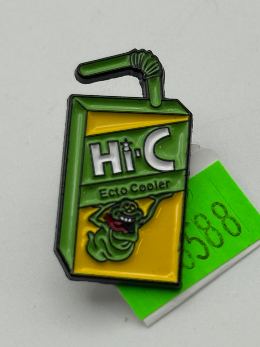 Enamel Pin - Ghostbusters - Slimer Hi-C  #106588