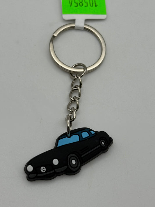 Keychains - PVC - Sports Cars - Black Mercedes Benz #105854