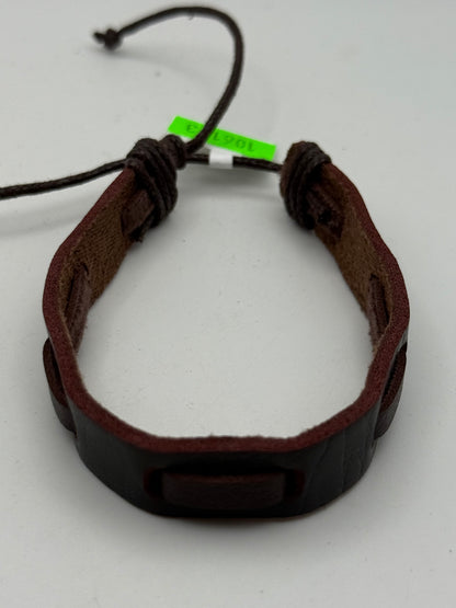 Bracelets - PU Leather - Brown - Assorted Designs #106143