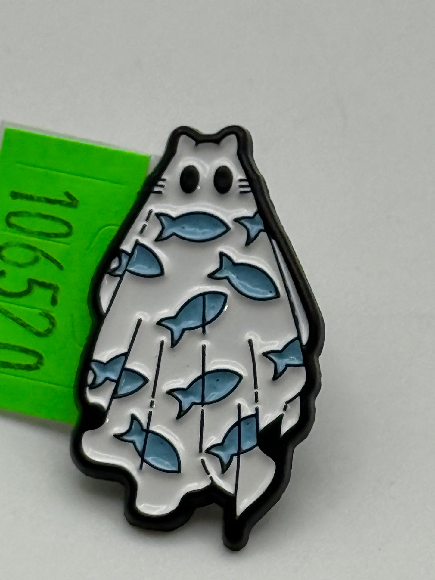 Enamel Pin - Holiday - Ghost - Cat Fish #106520