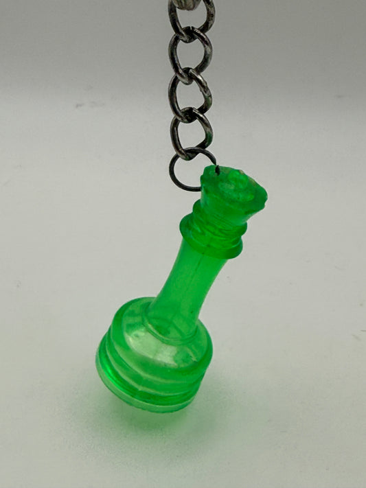 Keychains - Chess Piece - Green Queen #105727