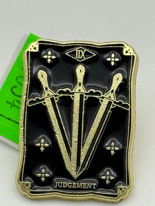 Enamel Pin - Occult - Judgement #106541
