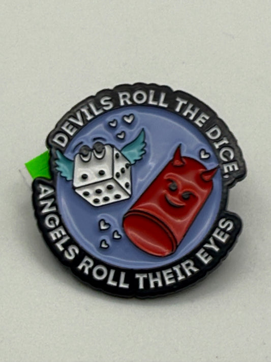 Enamel Pin - Dark Humor & Comedy - Devils & Angels #106314