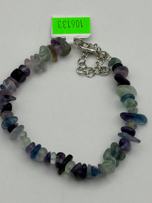 Bracelets - Stone Chip - Fluorite #106133