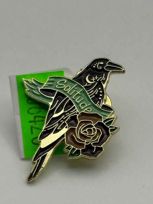 Enamel Pin - Horror - Crows - Solitude #106428