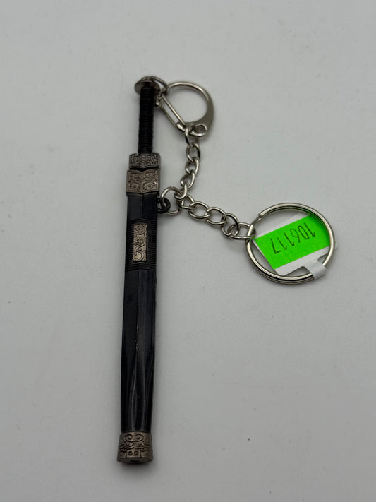 Keychains - Metal - Japanese Sword and Sheath - Style A #106117